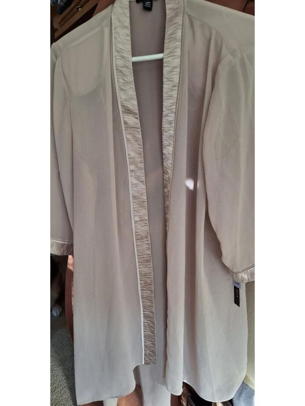 NWT see through I gold